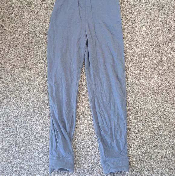 Pact Alice Slub Dust Blue Jumpsuit - Picture 6 of 9